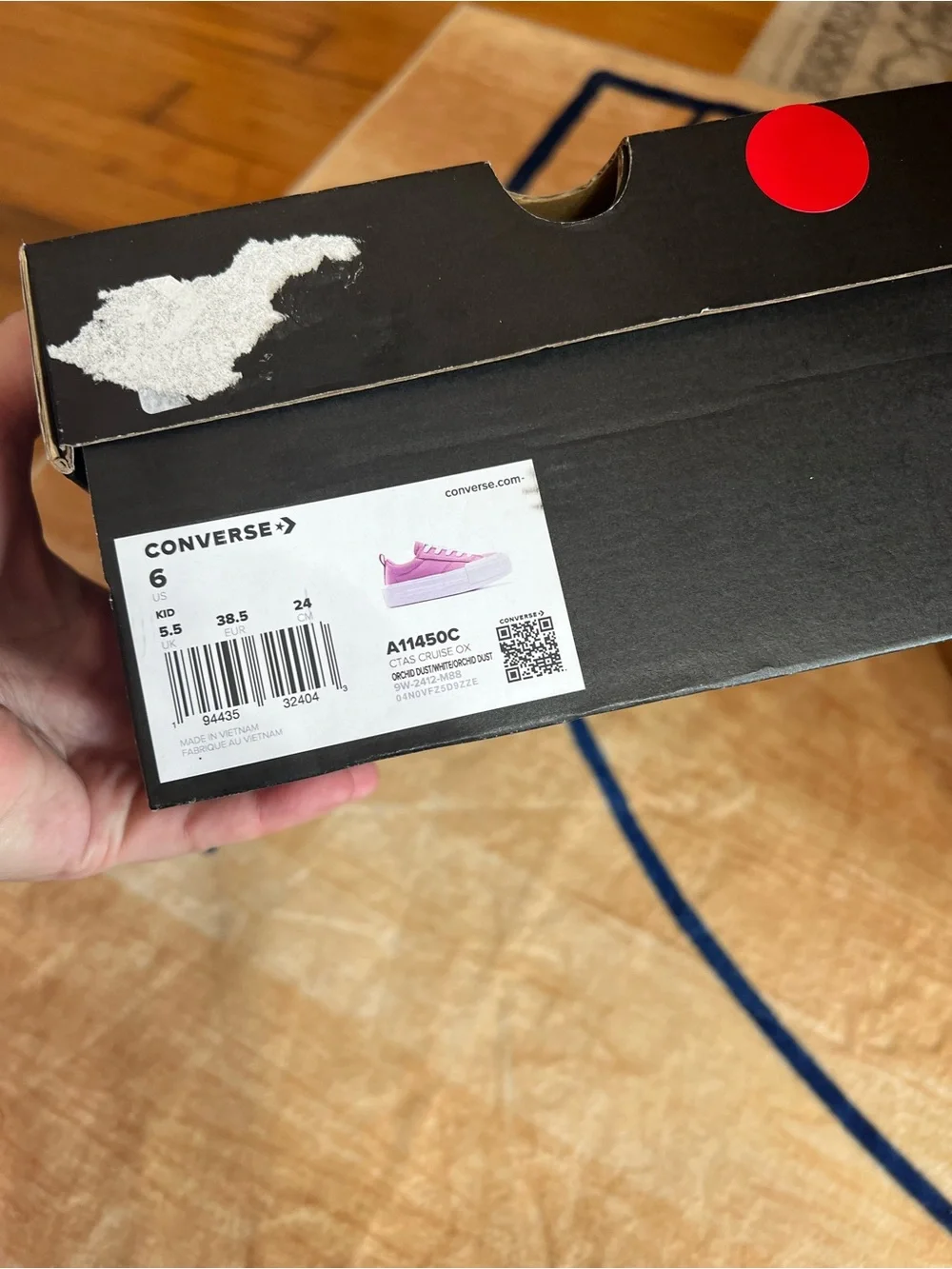 Converse Chuck Taylor All Star Cruise sneakers in the color Orchid Dust